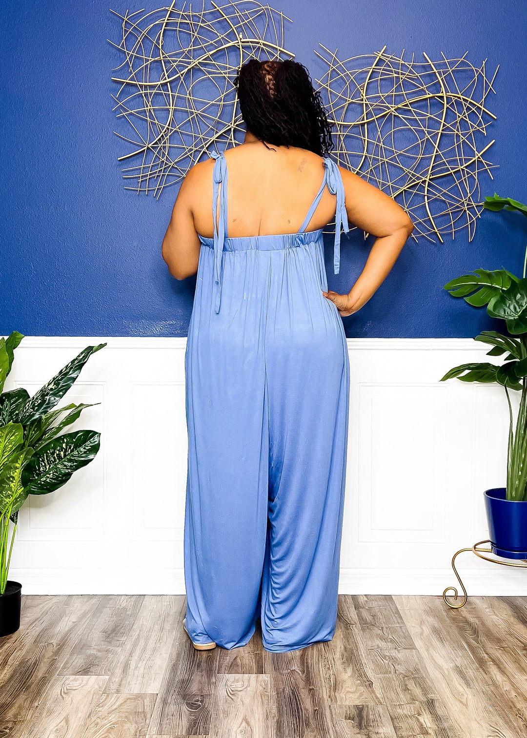 Honey Love Jumpsuit (Blue) Outfit Sets 