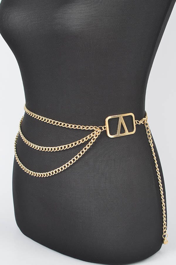 Layer Me Plus Size Belt- Gold 